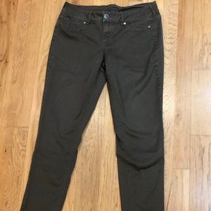 Maurice’s Olive Green Skinny Jeans